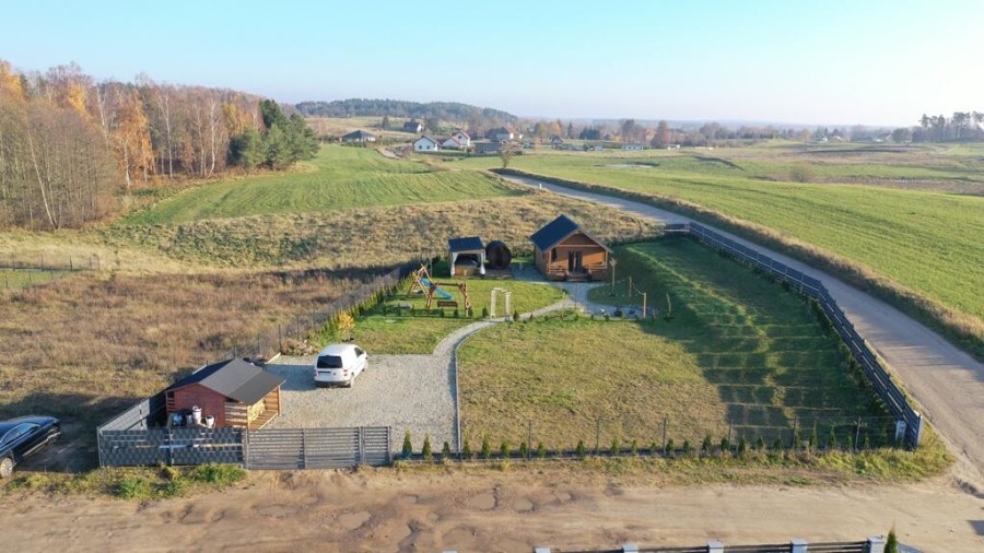 giżycki, Giżycko, Szczybały Giżyckie, Sprzedam działkę bud. z całorocznym domkiem rekreacyjnym Szczybały Giżyckie