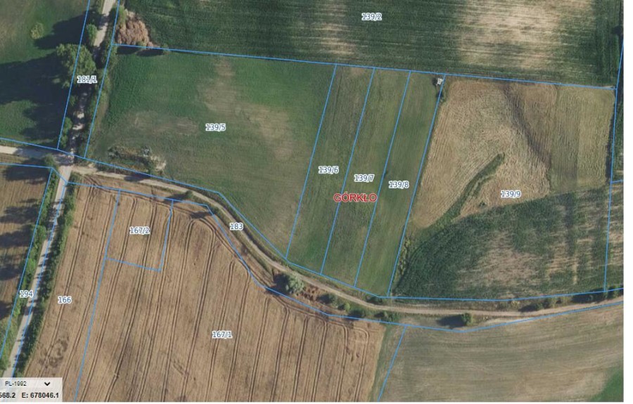 mrągowski, Mikołajki, Górkło, Działki Górkło gm. Mikołajki