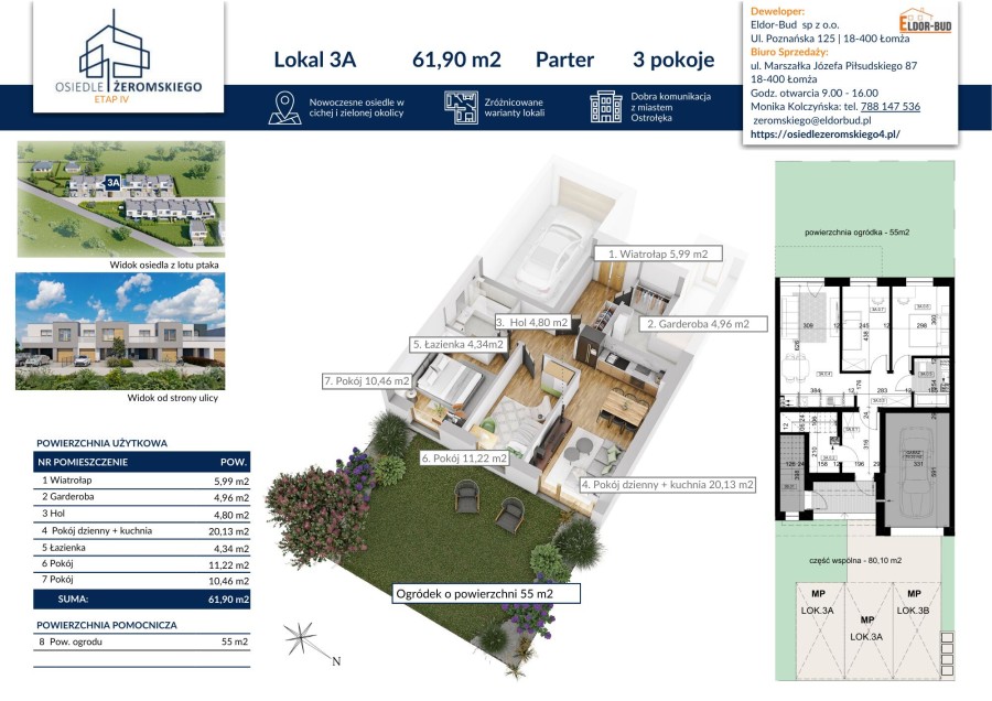 Ostrołęka, Stefana Żeromskiego, Wybierz swój idealny dom - ruszamy ze sprzedażą IV etapu