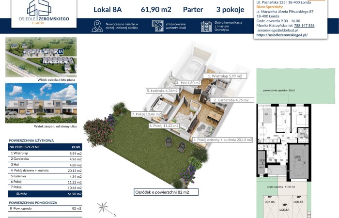 Ostrołęka, Stefana Żeromskiego, Wybierz swój idealny dom - ruszamy ze sprzedażą IV etapu