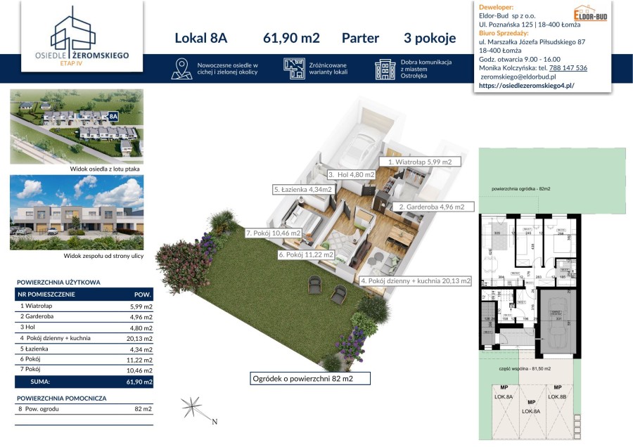 Ostrołęka, Stefana Żeromskiego, Wybierz swój idealny dom - ruszamy ze sprzedażą IV etapu