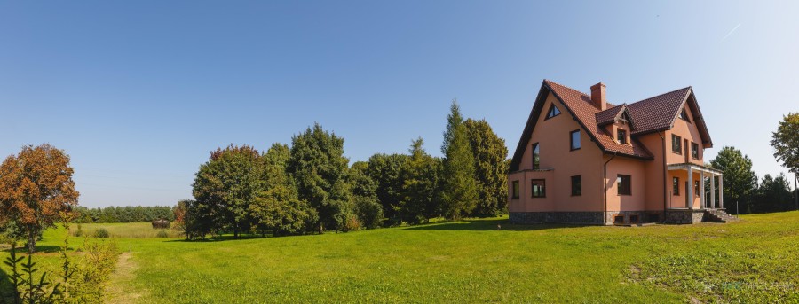 węgorzewski, Węgorzewo, Czerwony Dwór, Działka plus dom do wykończenia.