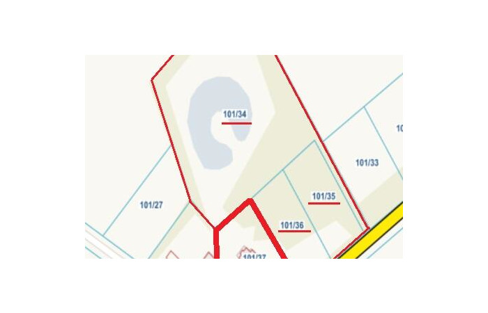 węgorzewski, Węgorzewo, Czerwony Dwór, Działka plus dom do wykończenia.