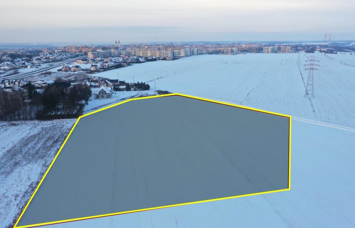 Łomża, Słonecznikowa, DZIAŁKA INWESTYCYJNA (USŁUGOWA) NA TERENIE MIASTA