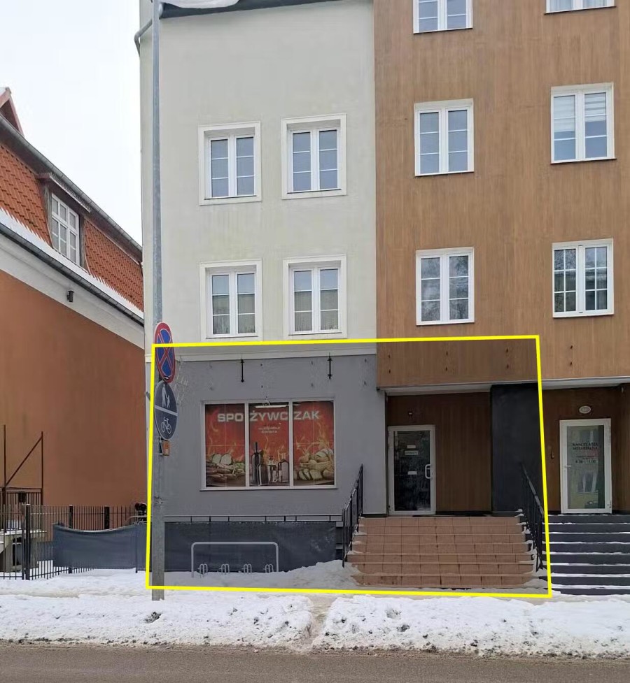 giżycki, Giżycko, Olsztyńska, Lokal użytkowy 93 m2 Giżycko ul Olsztyńska 15C
