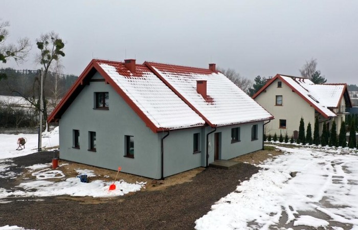 mrągowski, Mrągowo, Tymnikowo, Giżycka, Dom Tymnikowo 1C gm Mrągowo