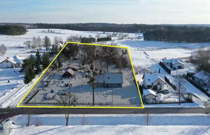 mrągowski, Mrągowo, Młynowo, Dom Tymnikowo  1c, obręb Młynowo gm Mrągowo