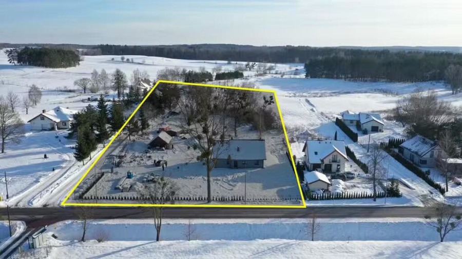 mrągowski, Mrągowo, Młynowo, Dom Tymnikowo  1c, obręb Młynowo gm Mrągowo