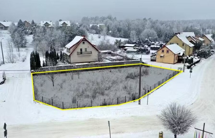 warmińsko-mazurskie, giżycki, Działka z pozwoleniem na budowę w m. Kruklanki ul Borecka