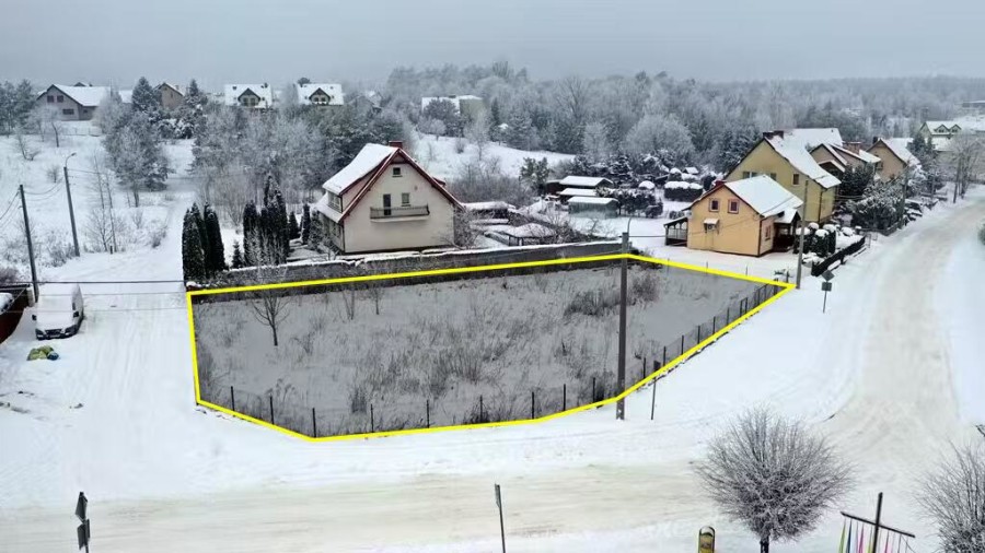 giżycki, Kruklanki, Borecka, Działka z pozwoleniem na budowę w m. Kruklanki ul Borecka