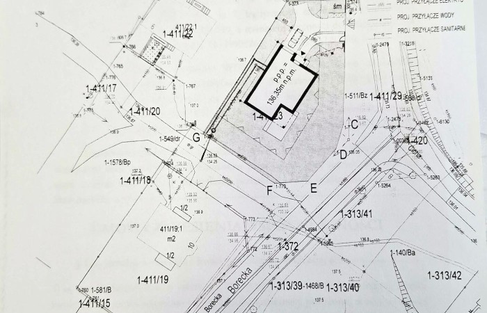 giżycki, Kruklanki, Borecka, Działka z pozwoleniem na budowę w m. Kruklanki ul Borecka