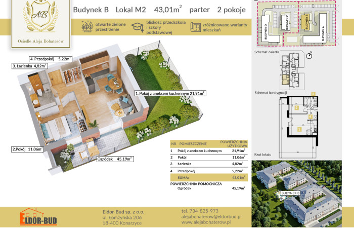 Ostrów Mazowiecka, ostrowski, Mieszkanie na sprzedaż