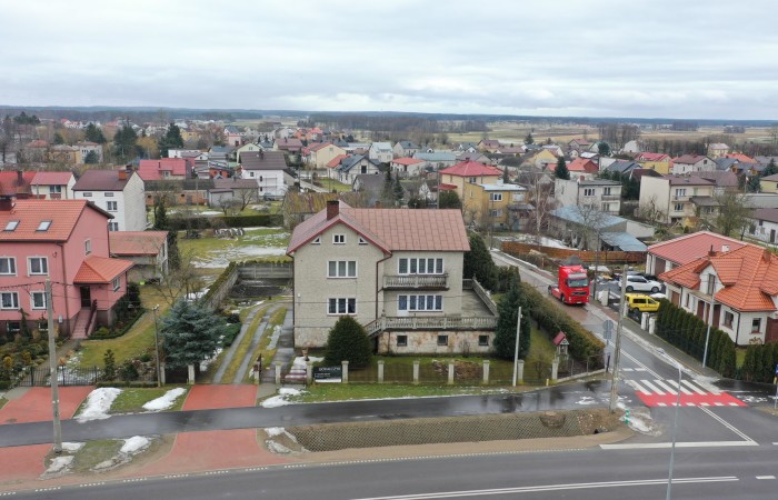 łomżyński, Śniadowo, Szosowa, Solidny dom z zapleczem i garażem | idealny dla rodziny i pod biznes