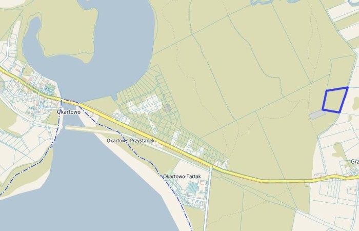 Grzegorze, Orzysz, Działka na sprzedaż