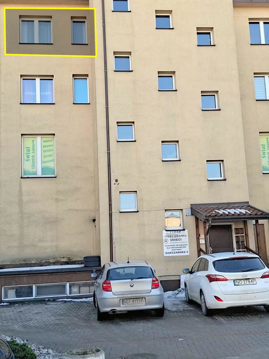 giżycki, Giżycko, Warszawska, Mieszkanie 41 m2 Giżycko ul. Warszawska 9/4