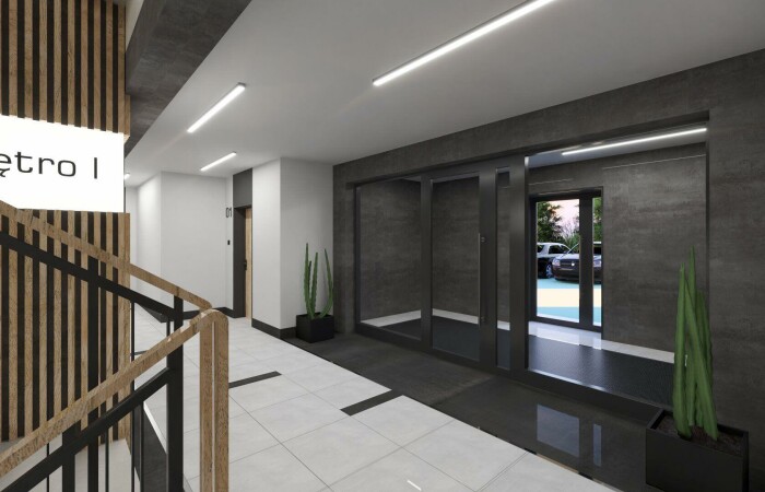 Łomża, ks. Jerzego Popiełuszki, Nowoczesne mieszkanie 51 m² z tarasem | Łomża, ul. Popiełuszki 4