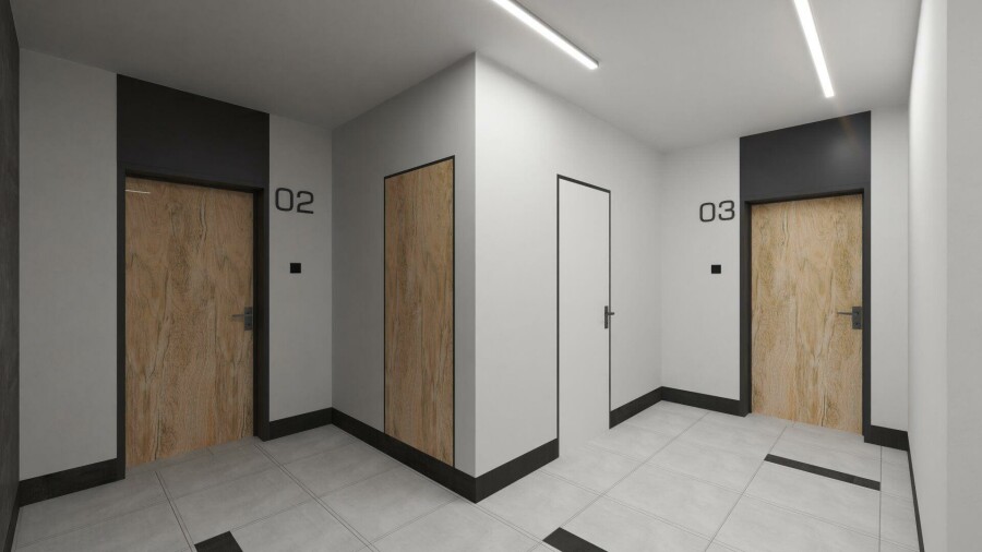 Łomża, ks. Jerzego Popiełuszki, Nowoczesne mieszkanie 51 m² z tarasem | Łomża, ul. Popiełuszki 4