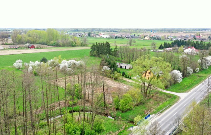 łomżyński, Miastkowo, Malownicza działka w miejscowości Miastkowo powiat Łomża