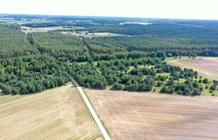 łomżyński, Miastkowo, Osetno, Działki rolne i leśne do wycinki 15,57ha Osetno Drogoszewo Gmina Miastkowo