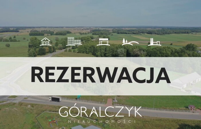 Gostery, Czerwin, Działka na sprzedaż