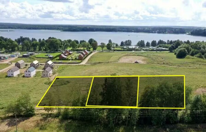 warmińsko-mazurskie, giżycki, Sprzedam działki budowlane nad Jeziorem Jagodne – Prażmowo, gm. Ryn