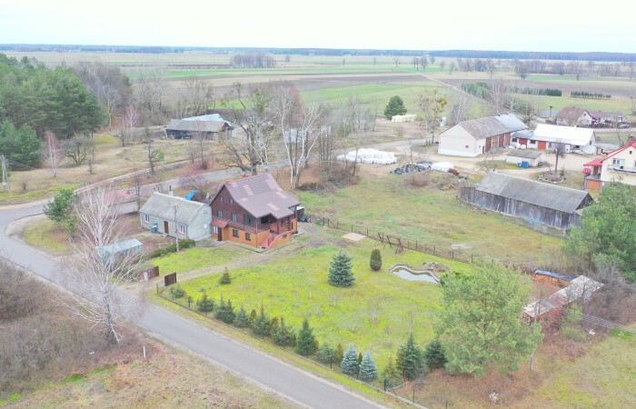 łomżyński, Zbójna, Laski, 479 tys zł !!!  Zielona oaza w drewnianym stylu !