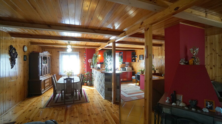 łomżyński, Zbójna, Laski, 479 tys zł !!!  Zielona oaza w drewnianym stylu !