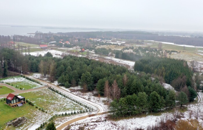 giżycki, Miłki, Rydzewo, Budowlana działka z własnym lasem - Rydzewo