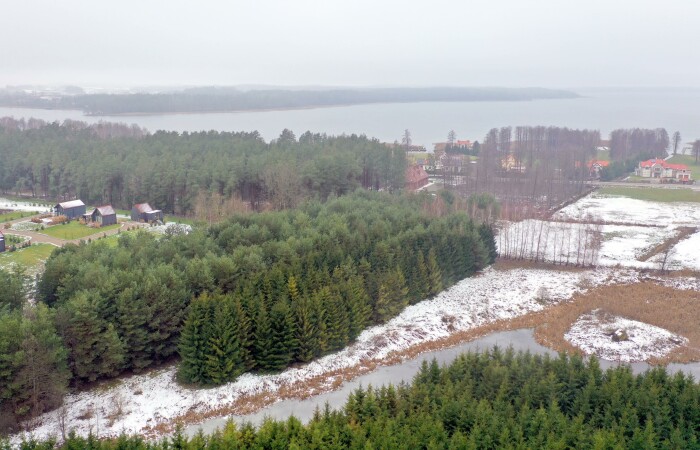 giżycki, Miłki, Rydzewo, Budowlana działka z własnym lasem - Rydzewo