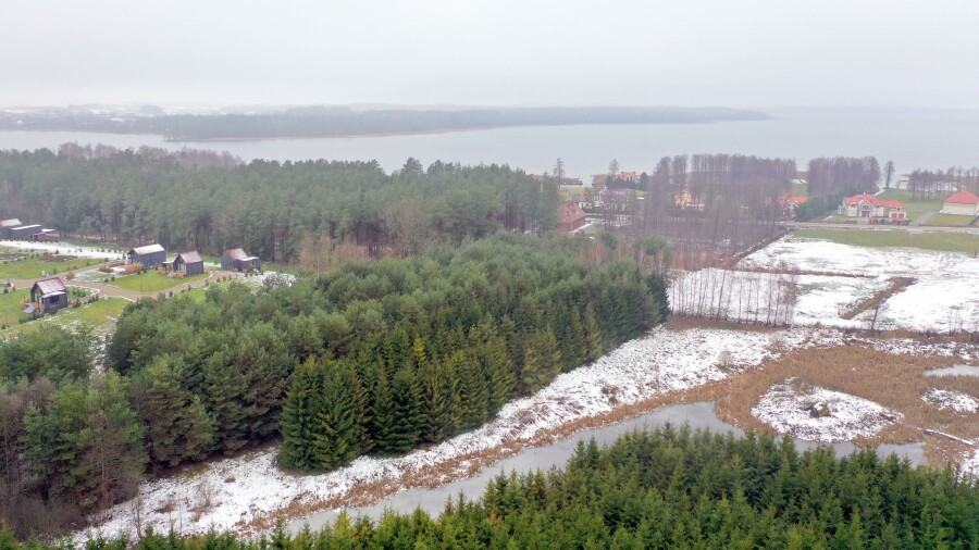 giżycki, Miłki, Rydzewo, Budowlana działka z własnym lasem - Rydzewo