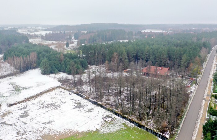 giżycki, Miłki, Rydzewo, Budowlana działka z własnym lasem - Rydzewo