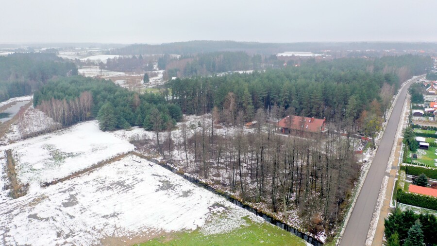 giżycki, Miłki, Rydzewo, Budowlana działka z własnym lasem - Rydzewo