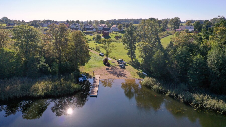 olecki, Świętajno, Leśniki, Piękna działka z dostępem do jeziora