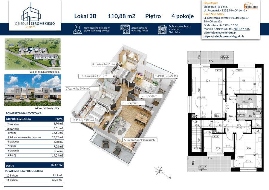 Ostrołęka, Stefana Żeromskiego, Wybierz swój idealny dom - ruszamy ze sprzedażą IV etapu