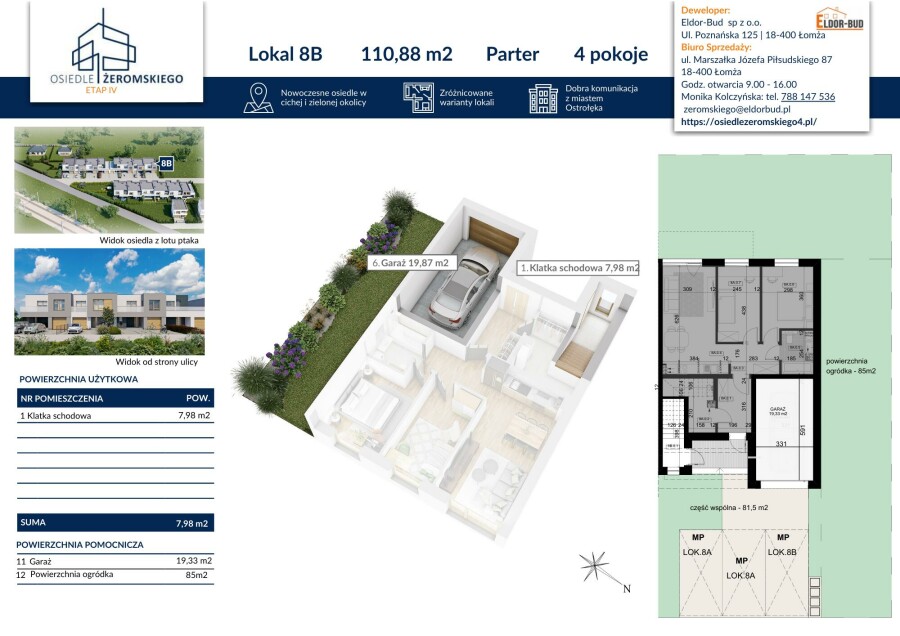 Ostrołęka, Stefana Żeromskiego, Wybierz swój idealny dom - ruszamy ze sprzedażą IV etapu