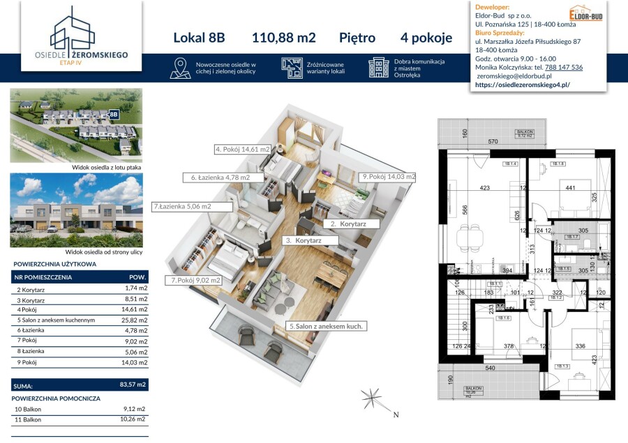 Ostrołęka, Stefana Żeromskiego, Wybierz swój idealny dom - ruszamy ze sprzedażą IV etapu