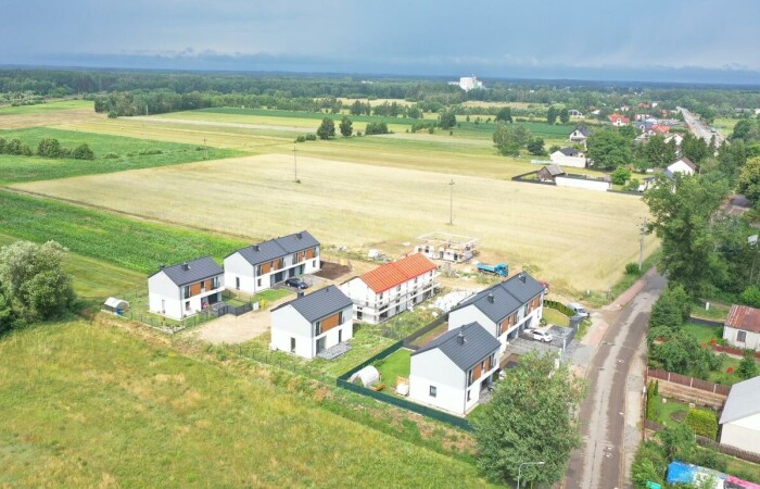 Ostrołęka, Wierzbowa, Zabudowa bliźniacza - ostatni dom