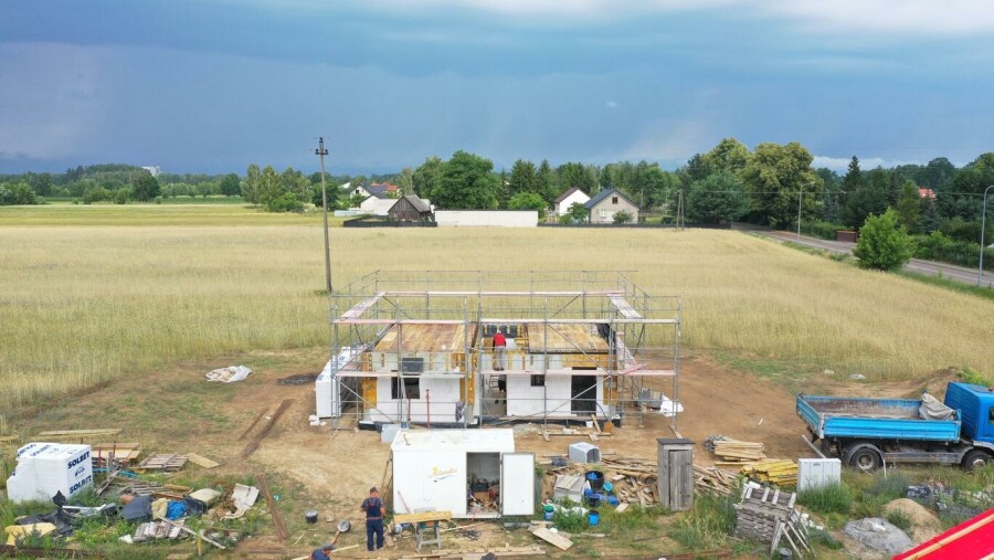 Ostrołęka, Wierzbowa, Zabudowa bliźniacza - ostatni dom