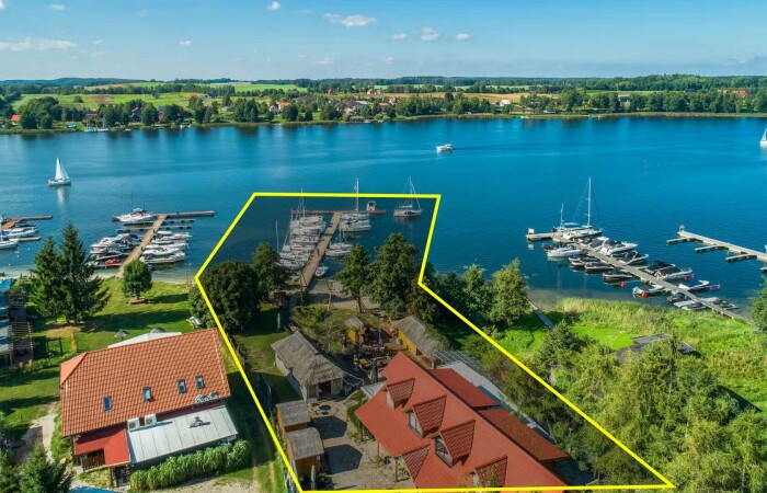 warmińsko-mazurskie, giżycki, Na sprzedaż Port/Tawerna „Tło dla Mew” – Rydzewo, gm. Miłki