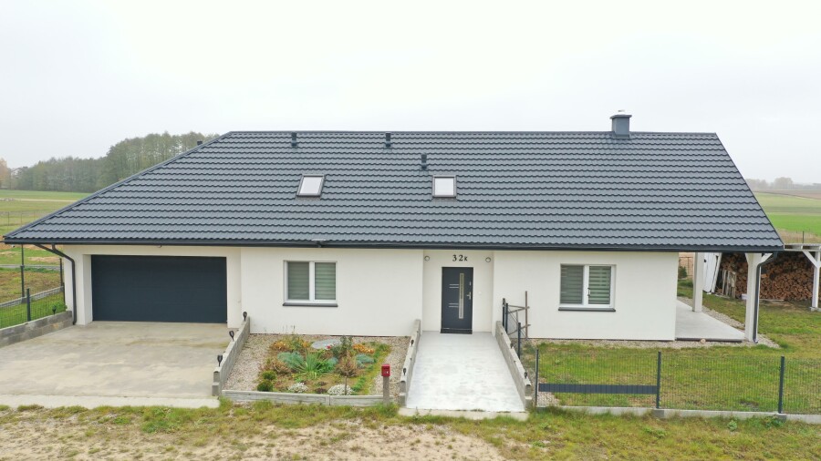 łomżyński, Piątnica, Budy Czarnockie, Tak nisko nie było !! - DOM w Budach Czarnockich !!!