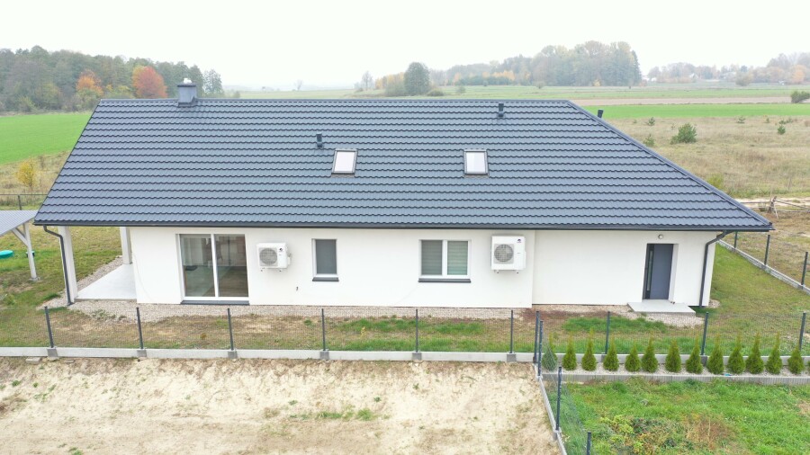 łomżyński, Piątnica, Budy Czarnockie, Tak nisko nie było !! - DOM w Budach Czarnockich !!!