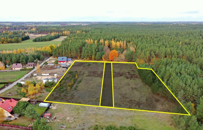 łomżyński, Piątnica, Motyka, Malownicze działki w sąsiedztwie lasu Motyka