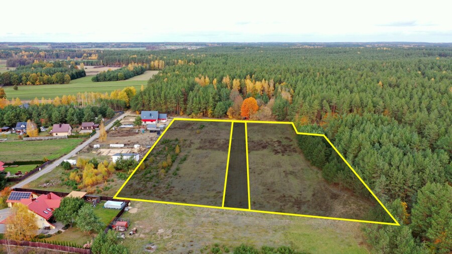 łomżyński, Piątnica, Motyka, Malownicze działki w sąsiedztwie lasu Motyka