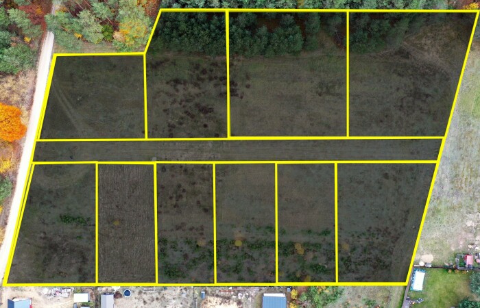 łomżyński, Piątnica, Motyka, Malownicze działki w sąsiedztwie lasu Motyka