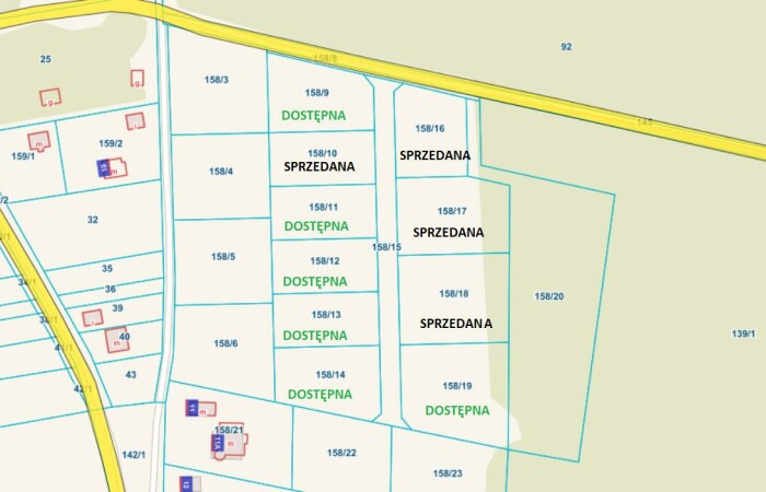 łomżyński, Piątnica, Motyka, Malownicze działki w sąsiedztwie lasu Motyka