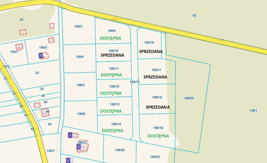 łomżyński, Piątnica, Motyka, Malownicze działki w sąsiedztwie lasu Motyka
