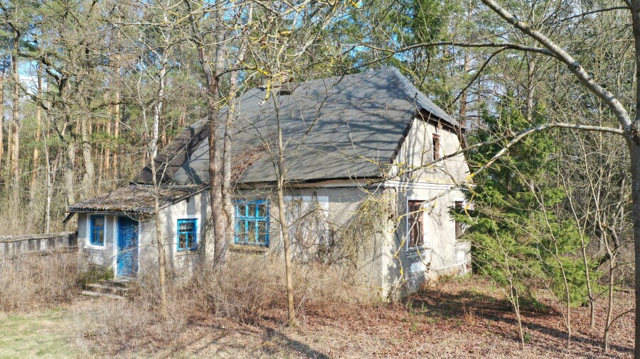 ostrołęcki, Łyse, Szafranki, Klimatyczne siedlisko z własnym lasem