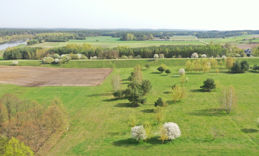 łomżyński, Nowogród, Śródpolna, Działki budowlane w pobliżu rzeki