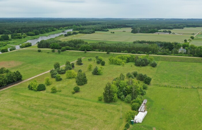 łomżyński, Nowogród, Śródpolna, Działki z widokiem na Narew Nowogrodzie