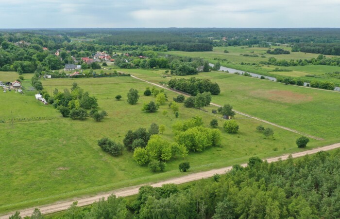 łomżyński, Nowogród, Śródpolna, Działki z widokiem na Narew Nowogrodzie